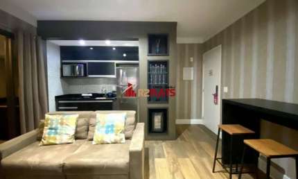 Flat com 1 quarto para alugar na Rua Ribeiro do Vale, 152, Brooklin, São Paulo