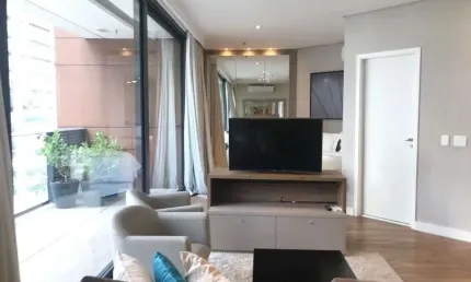 Flat com 1 quarto para alugar na Rua Elvira Ferraz, 250, Vila Olímpia, São Paulo