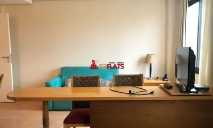 Flat com 2 quartos para alugar na Avenida Jamaris, 100, Moema, São Paulo