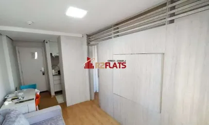 Flat com 1 quarto para alugar na Avenida Jamaris, 117, Moema, São Paulo