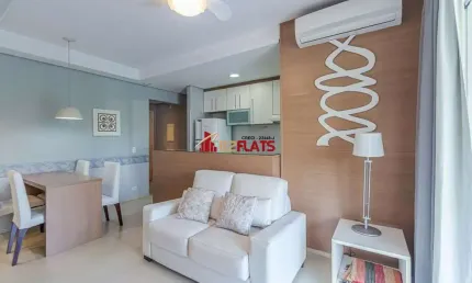 Flat com 1 quarto para alugar na Alameda Ministro Rocha Azevedo, 38, Jardins, São Paulo