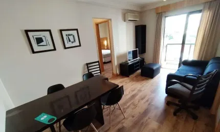 Flat com 1 quarto para alugar na Rua Pintassilgo, 477, Moema, São Paulo