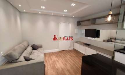 Flat com 1 quarto para alugar na Rua Araguari, 711, Moema, São Paulo