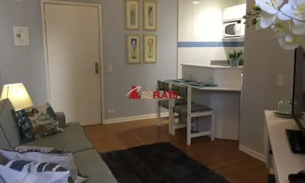 Flat com 1 quarto para alugar na Alameda Campinas, 675, Jardins, São Paulo