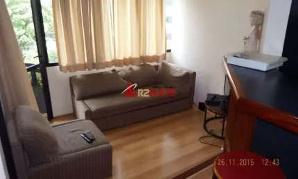 Flat com 1 quarto para alugar na Rua Joel Carlos Borges, 60, Brooklin, São Paulo
