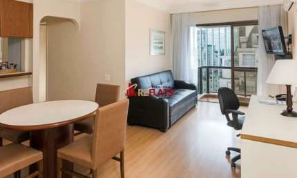 Flat com 1 quarto à venda na Alameda Ministro Rocha Azevedo, 523, Jardins, São Paulo