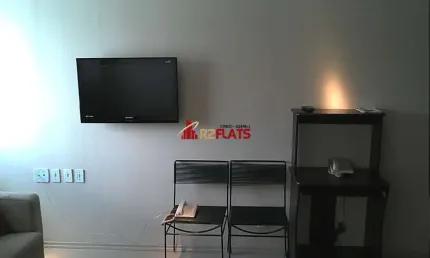 Flat com 1 quarto para alugar na Alameda Santos, 981, Jardins, São Paulo