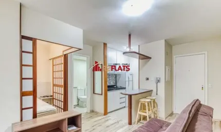Flat com 1 quarto à venda na Alameda Jauaperi, 1083, Moema, São Paulo