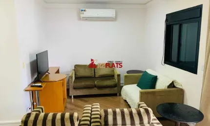 Flat com 2 quartos para alugar na Rua Sampaio Viana, 425, Paraíso, São Paulo