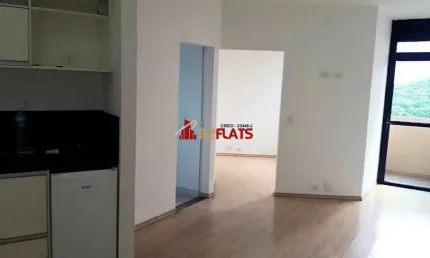 Flat com 1 quarto para alugar na Avenida Miruna, 399, Moema, São Paulo