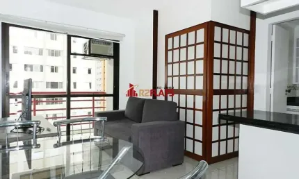 Flat com 1 quarto para alugar na Alameda Jauaperi, 1083, Moema, São Paulo