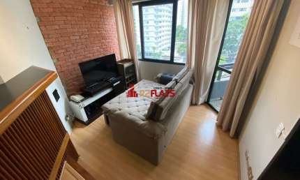 Flat com 1 quarto à venda na Rua Joel Carlos Borges, 60, Brooklin, São Paulo