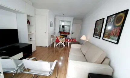 Flat com 2 quartos para alugar na Alameda Joaquim Eugênio de Lima, 1360, Jardins, São Paulo