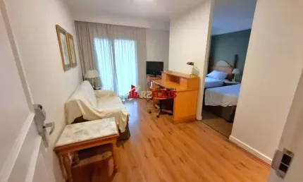 Flat com 1 quarto para alugar na Avenida Jandira, 501, Moema, São Paulo