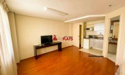 Flat com 2 quartos para alugar na Avenida Jamaris, 101, Moema, São Paulo