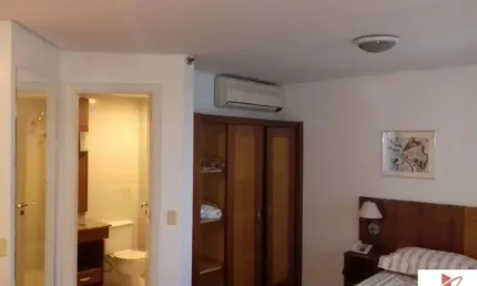 Flat com 1 quarto para alugar na Avenida Jamaris, 110, Moema, São Paulo