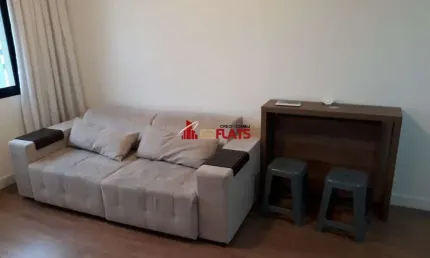 Flat com 1 quarto para alugar na Avenida Macuco, 595, Moema, São Paulo