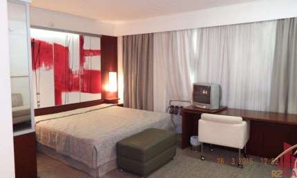Flat com 1 quarto para alugar na Avenida Ibirapuera, 2534, Moema, São Paulo