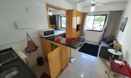 Flat com 1 quarto para alugar na Avenida Macuco, 595, Moema, São Paulo