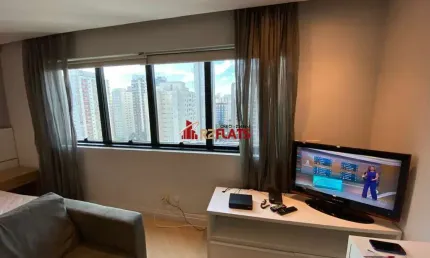 Flat com 1 quarto para alugar na Avenida Ibirapuera, 2534, Moema, São Paulo