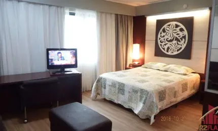 Flat com 1 quarto para alugar na Avenida Ibirapuera, 2534, Moema, São Paulo