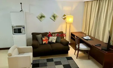 Flat com 1 quarto para alugar na Avenida Ibirapuera, 2534, Moema, São Paulo
