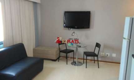 Flat com 1 quarto para alugar na Avenida Rouxinol, 55, Moema, São Paulo