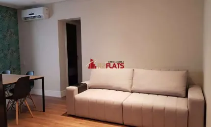 Flat com 1 quarto para alugar na Rua Araguari, 711, Moema, São Paulo