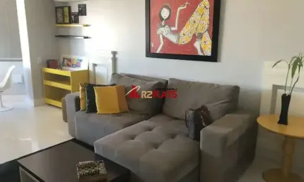 Flat com 1 quarto para alugar na Rua Araguari, 711, Moema, São Paulo