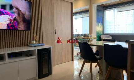 Flat com 1 quarto para alugar na Rua Araguari, 711, Moema, São Paulo