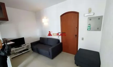 Flat com 1 quarto para alugar na Rua Araguari, 711, Moema, São Paulo