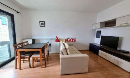 Flat com 1 quarto para alugar na Rua Araguari, 711, Moema, São Paulo