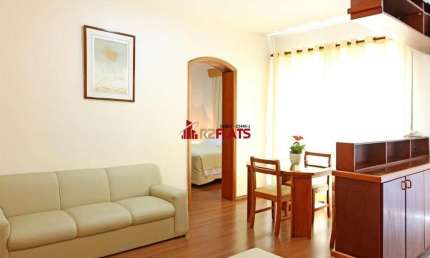 Flat com 1 quarto para alugar na Rua Araguari, 711, Moema, São Paulo