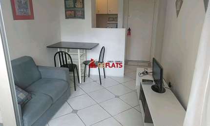 Flat com 1 quarto para alugar na Rua Tuim, 101, Moema, São Paulo