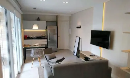 Flat com 1 quarto para alugar na Rua Sampaio Viana, 180, Paraíso, São Paulo