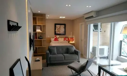 Flat com 1 quarto para alugar na Rua Sampaio Viana, 180, Paraíso, São Paulo