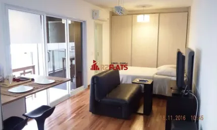 Flat com 1 quarto para alugar na Rua Sampaio Viana, 180, Paraíso, São Paulo