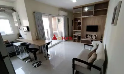 Flat com 1 quarto para alugar na Rua Sampaio Viana, 180, Paraíso, São Paulo