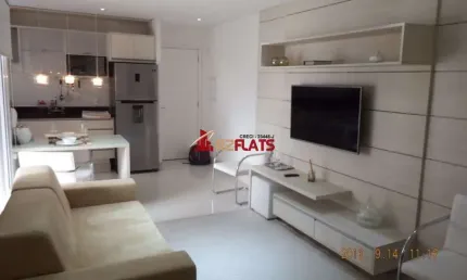 Flat com 1 quarto para alugar na Rua Sampaio Viana, 180, Paraíso, São Paulo