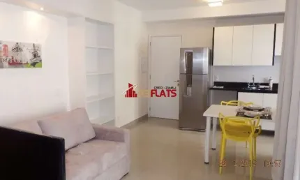 Flat com 1 quarto para alugar na Rua Sampaio Viana, 180, Paraíso, São Paulo