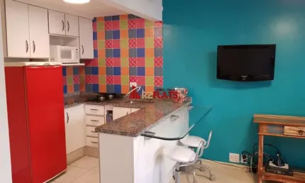 Flat com 1 quarto para alugar na Rua Guarará, 511, Jardins, São Paulo