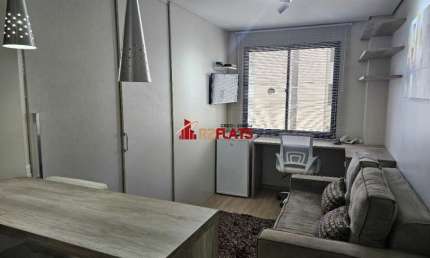 Flat com 1 quarto para alugar na Avenida Jamaris, 101, Moema, São Paulo