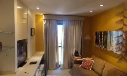 Flat com 1 quarto para alugar na Avenida Lavandisca, 365, Moema, São Paulo