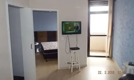 Flat com 1 quarto para alugar na Avenida Miruna, 399, Moema, São Paulo