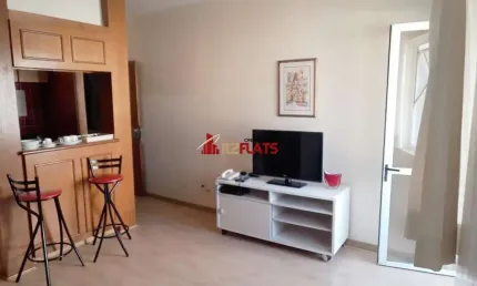 Flat com 1 quarto para alugar na Rua Haddock Lobo, 807, Jardim Paulista, São Paulo
