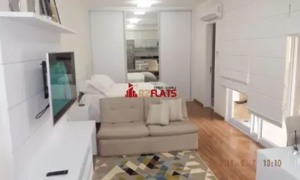 Flat com 1 quarto para alugar na Rua Sampaio Viana, 180, Paraíso, São Paulo