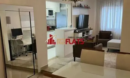 Flat com 1 quarto para alugar na Alameda dos Jurupis, 1173, Moema, São Paulo
