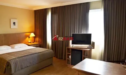 Flat com 1 quarto para alugar na Rua Quintana, 934, Brooklin, São Paulo