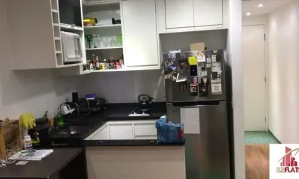 Flat com 1 quarto à venda na Avenida Rouxinol, 77, Moema, São Paulo