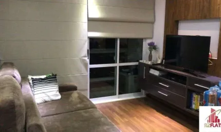 Flat com 1 quarto para alugar na Avenida Rouxinol, 77, Moema, São Paulo
